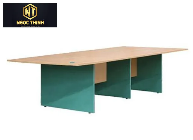 Bàn họp gỗ Melamine, mặt bàn hình chữ nhật SVH2412CN